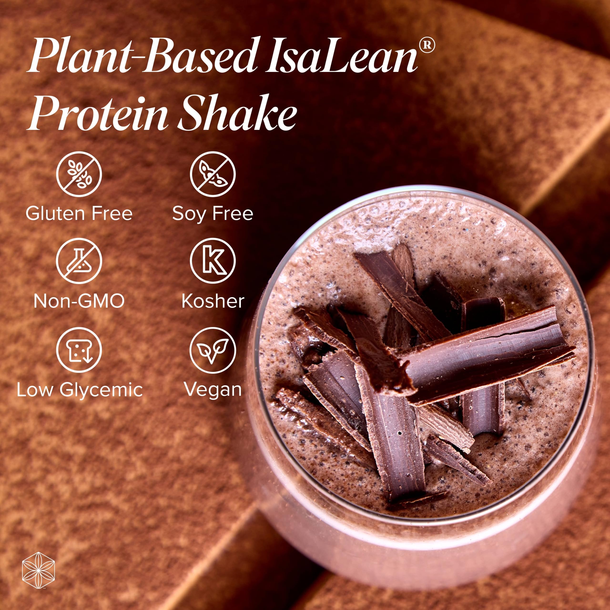 Isagenix etiqueta de ingredientes y 21 vitaminas de origen vegetal