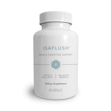 Isagenix IsaFlush frasco frontal mostrando la etiqueta y facilidad de uso