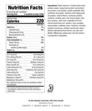 Polvo de Isagenix IsaLean detalle de textura fina, muestra mezcla vegetal y facilidad de disolución