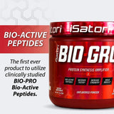 iSatori primer plano textura del polvo BIO-GRO, fácil disolución