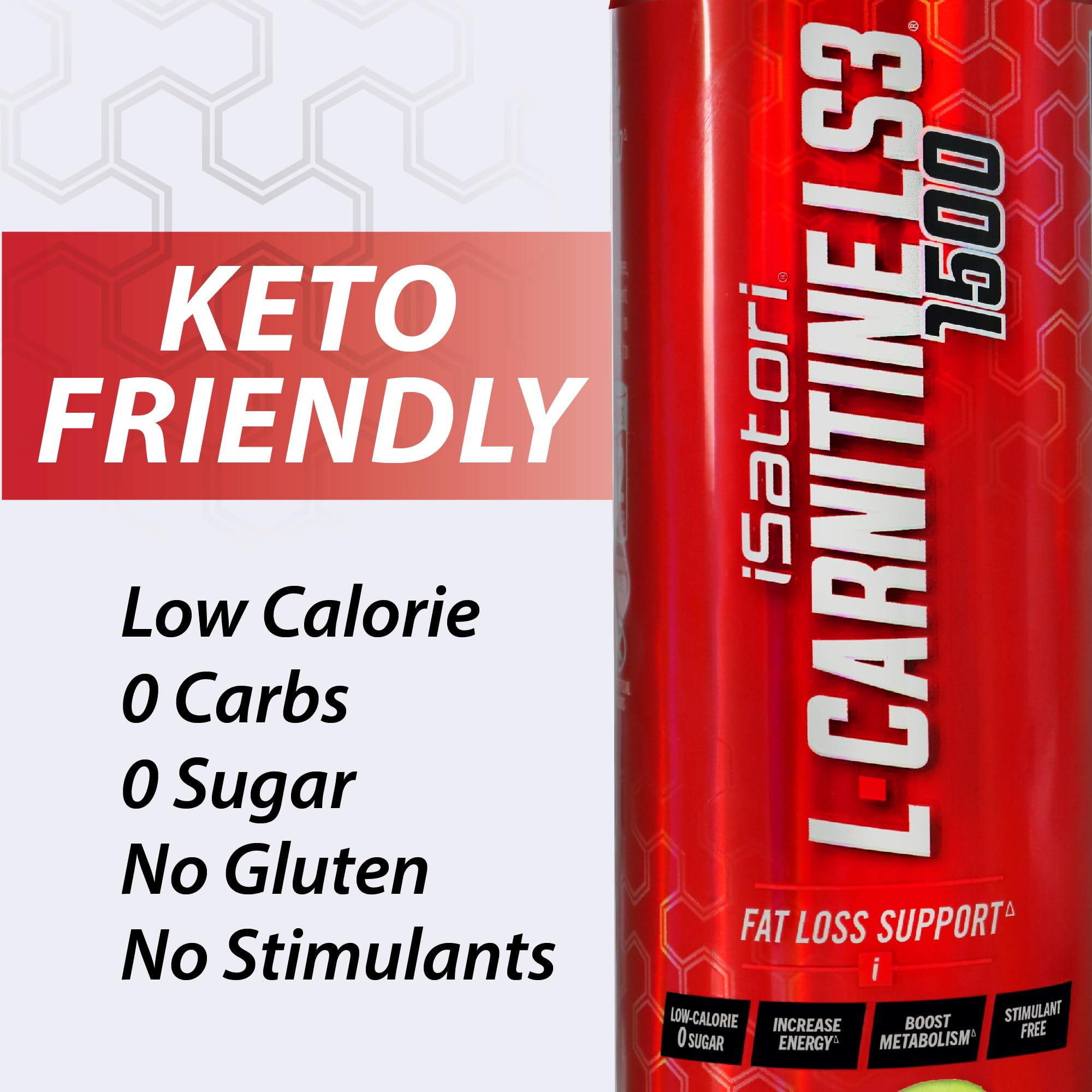 iSatori etiqueta con ingredientes claros y tabla nutricional legible