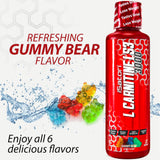 iSatori líquido sabor Gummy Bear siendo servido, sabor agradable