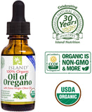 Island Nutrition aceite en cocina sugiriendo uso práctico y natural