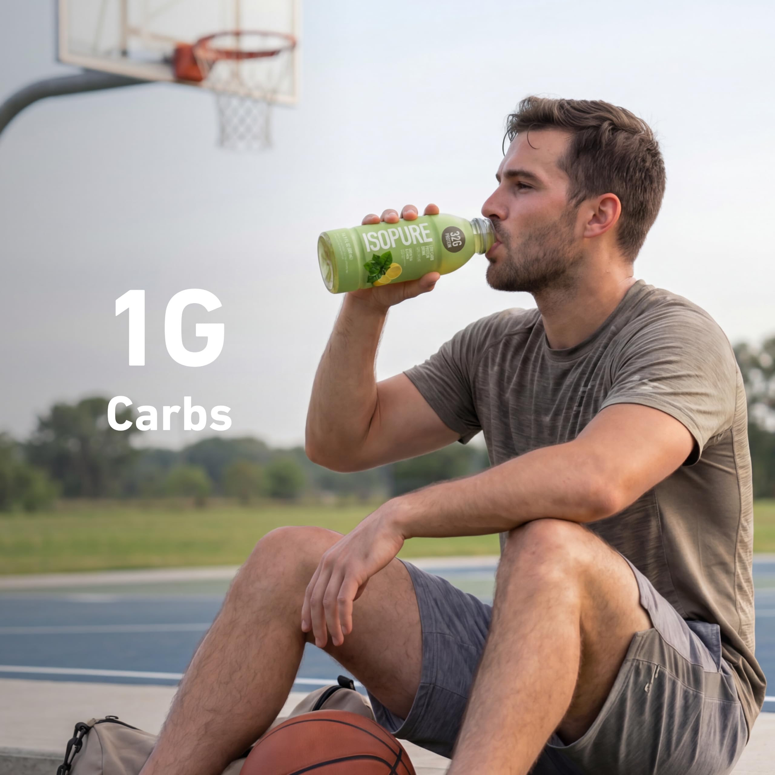 Isopure junto a equipo de gimnasio, apoyo a recuperación post-entrenamiento