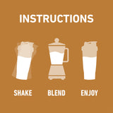 Envase abierto de Isopure mostrando polvo fino fácil de disolver