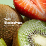 Isopure enfoque en fresa y kiwi como inspiración de sabor y frescor