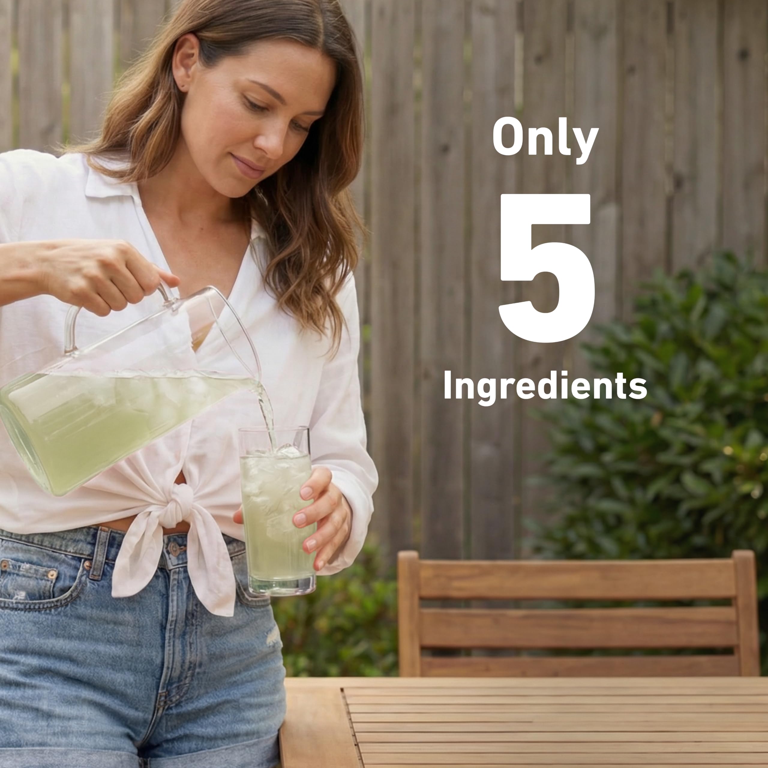 Isopure etiqueta de ingredientes limpiamente mostrada y legible