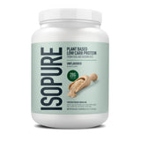 Isopure frasco frontal mostrando la presentación y beneficio de proteína limpia