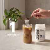 Isopure mezclado en shaker, disolución rápida y consumo práctico