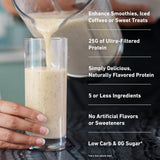 Isopure porción de polvo en cucharada, control fácil de la dosis de 25 g proteína