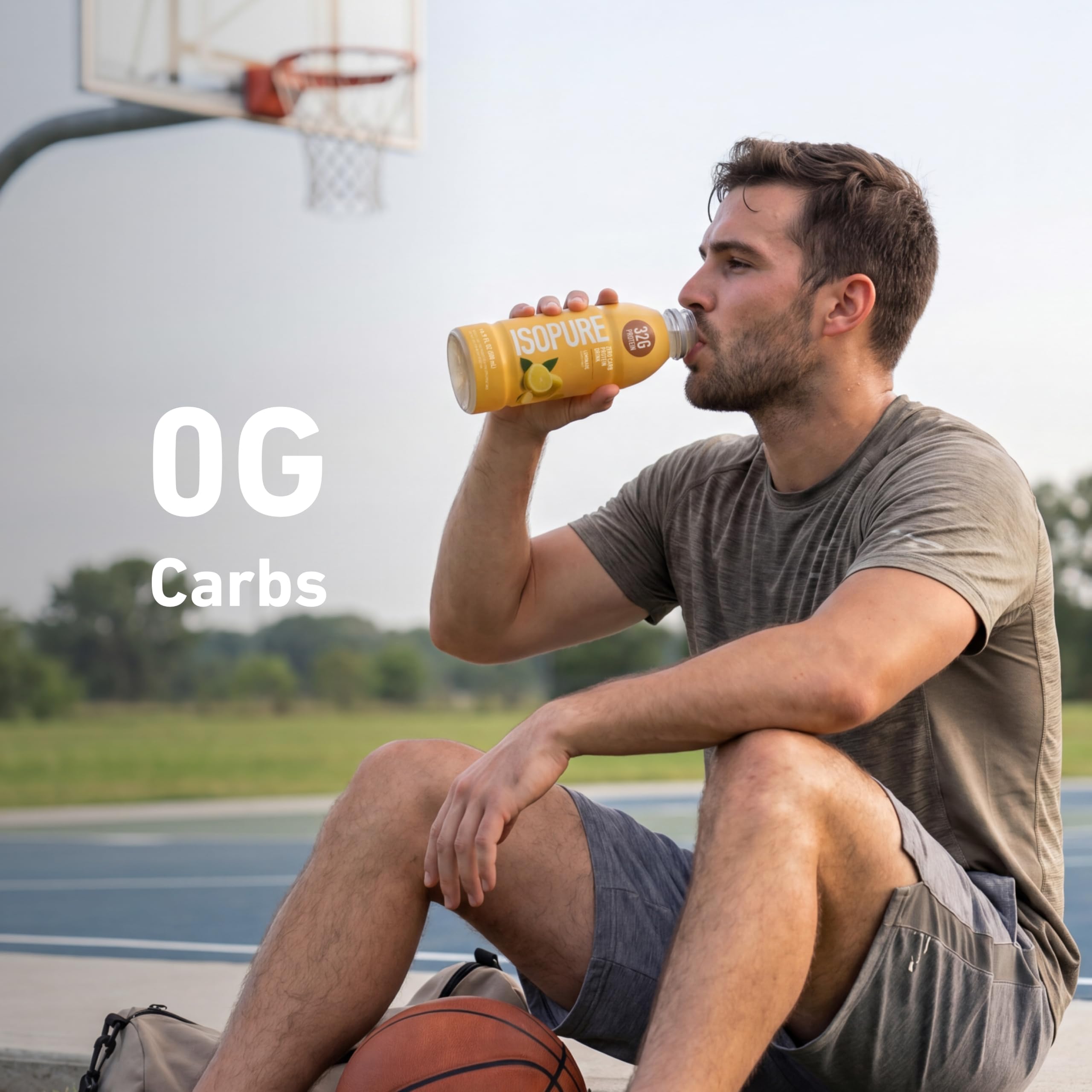 Isopure en gimnasio tras entrenamiento para recuperación rápida