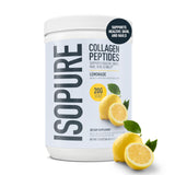 Isopure polvo en primer plano que muestra textura fina y disolución rápida