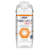 Isosource envase frontal mostrando etiqueta y ventaja de alta densidad energética