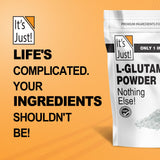 It's Just! producto en bolsa de gimnasio mostrando uso práctico post-entreno