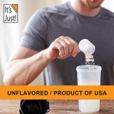 Its Just! etiqueta nutricional detallada con origen y proteínas claras
