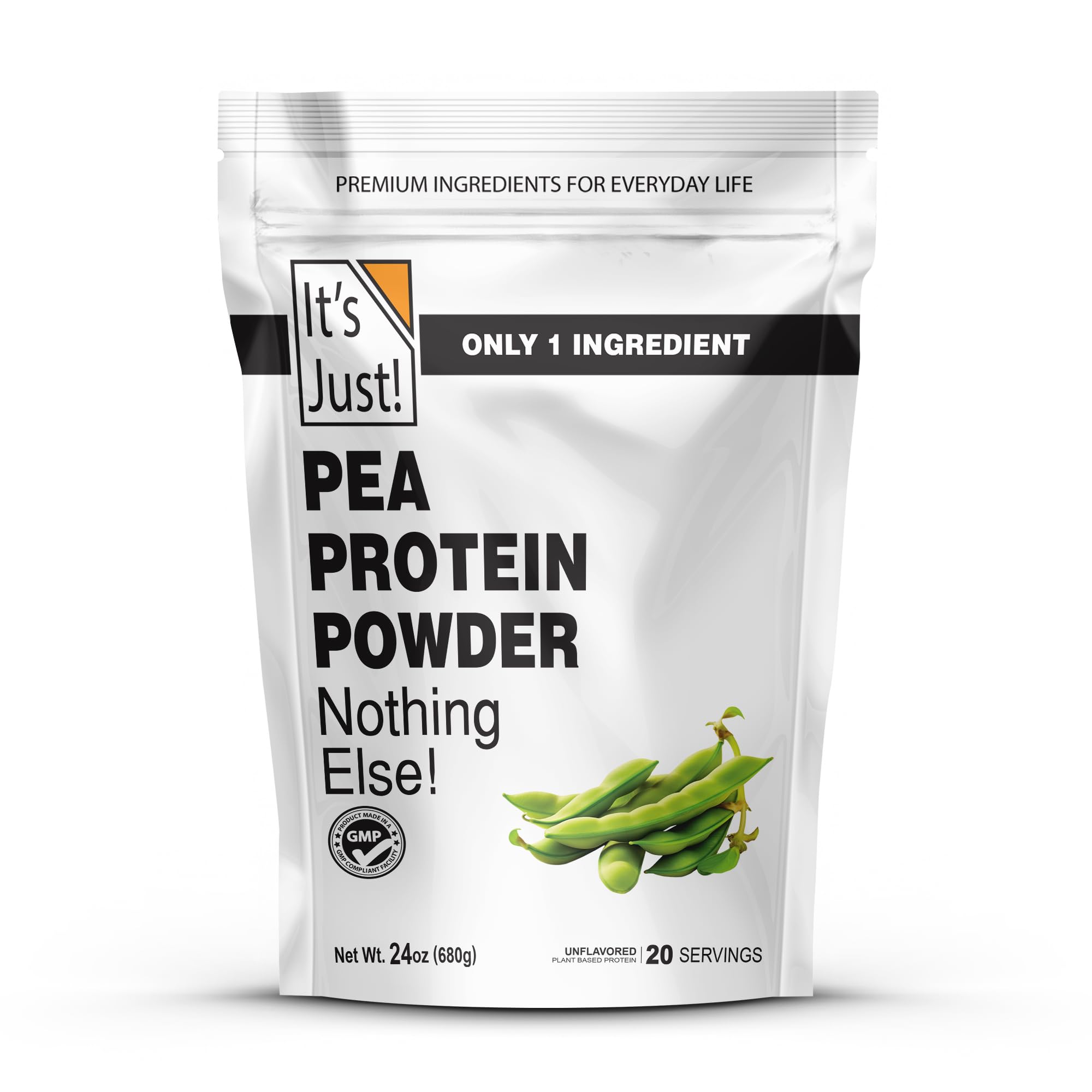 It's Just! empaque frontal mostrando producto vegano y limpio