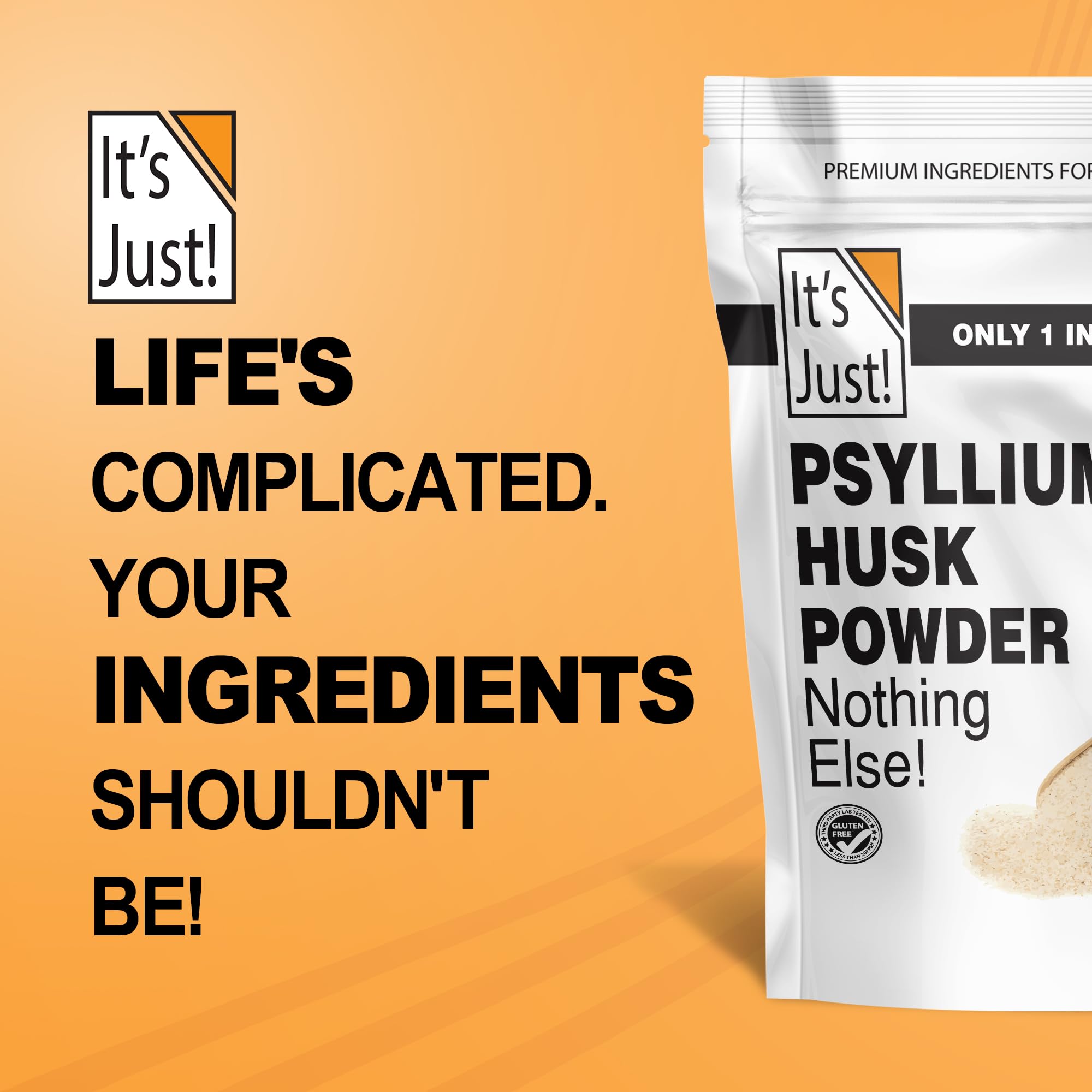 It’s Just! psyllium en uso durante horneado keto, aporta estructura y mejor miga
