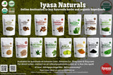 Iyasa Holistics etiqueta con certificación USDA, garantía de orgánico