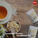 Iyasa Holistics taza de té de manzanilla preparada, relajación instantánea