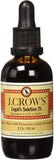 J. CROW'S etiqueta con composición y origen para confianza y trazabilidad