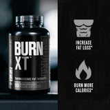 Jacked Factory etiqueta lateral con ingredientes y beneficio de calidad