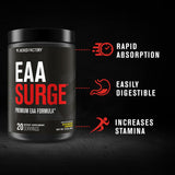 Jacked Factory etiqueta y cierre del EAA Surge con información clara