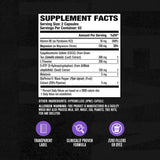 Jacked Factory ingredientes naturales en primer plano que inspiran confianza