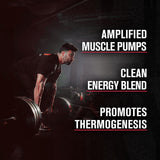 Jacked Factory vaso preparado con bebida muestra energía lista para entrenar
