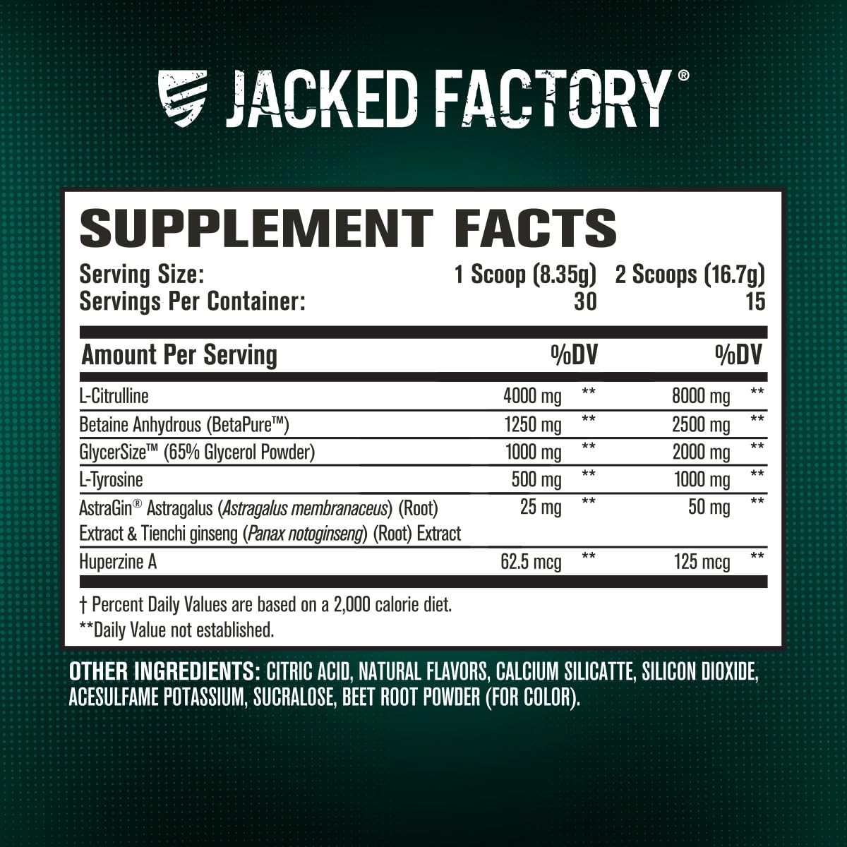 Jacked Factory atleta usando el producto para notar bombas musculares