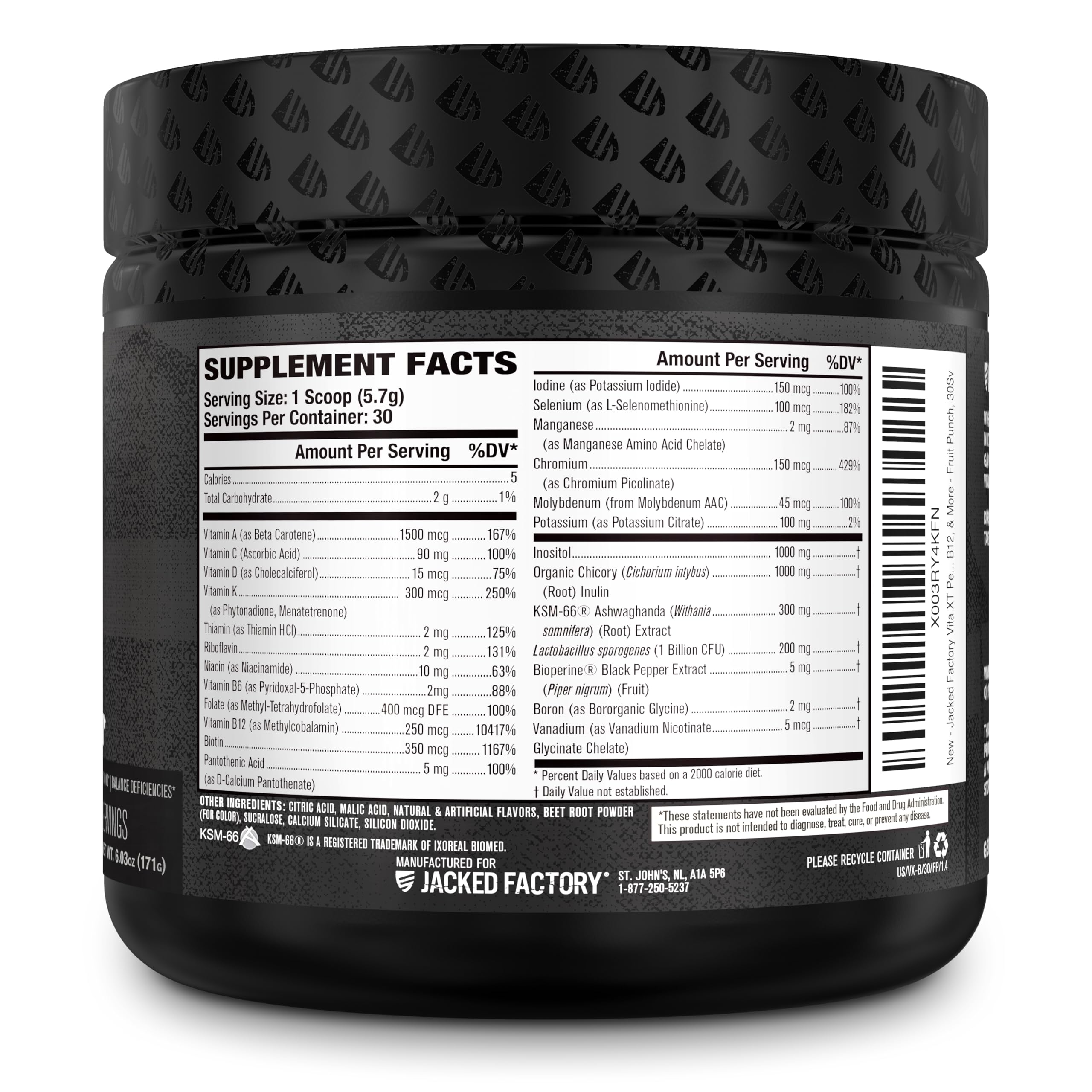 Jacked Factory estilo de vida: atleta tomando Vita XT tras entrenamiento
