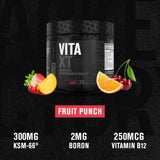 Jacked Factory polvo Vita XT textura fina para mezcla rápida y cómoda
