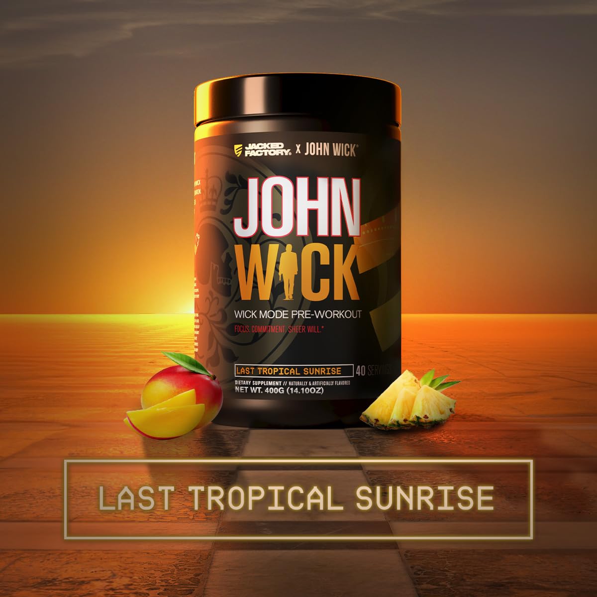 Jacked Factory Wick Mode polvo textura fina con color tropical