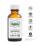 Jackson's primer plano de pellets que muestra textura y disolución fácil