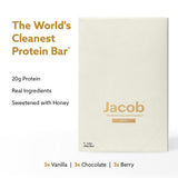 Jacob Bar detalle de textura que muestra ingredientes reales y calidad