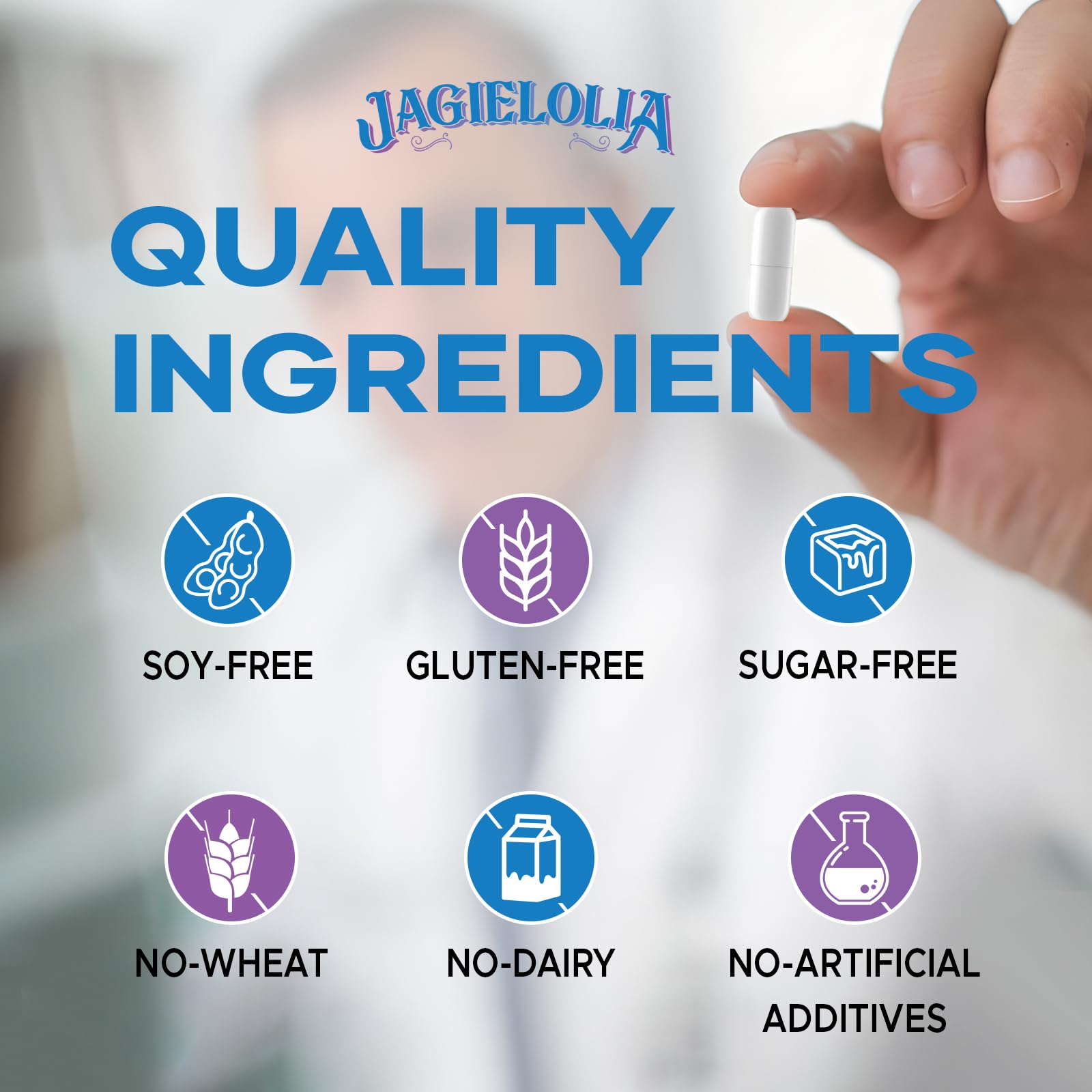 Jagielolia etiqueta nutricional y lista de ingredientes para transparencia y confianza