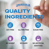 Jagielolia etiqueta nutricional y lista de ingredientes para transparencia y confianza