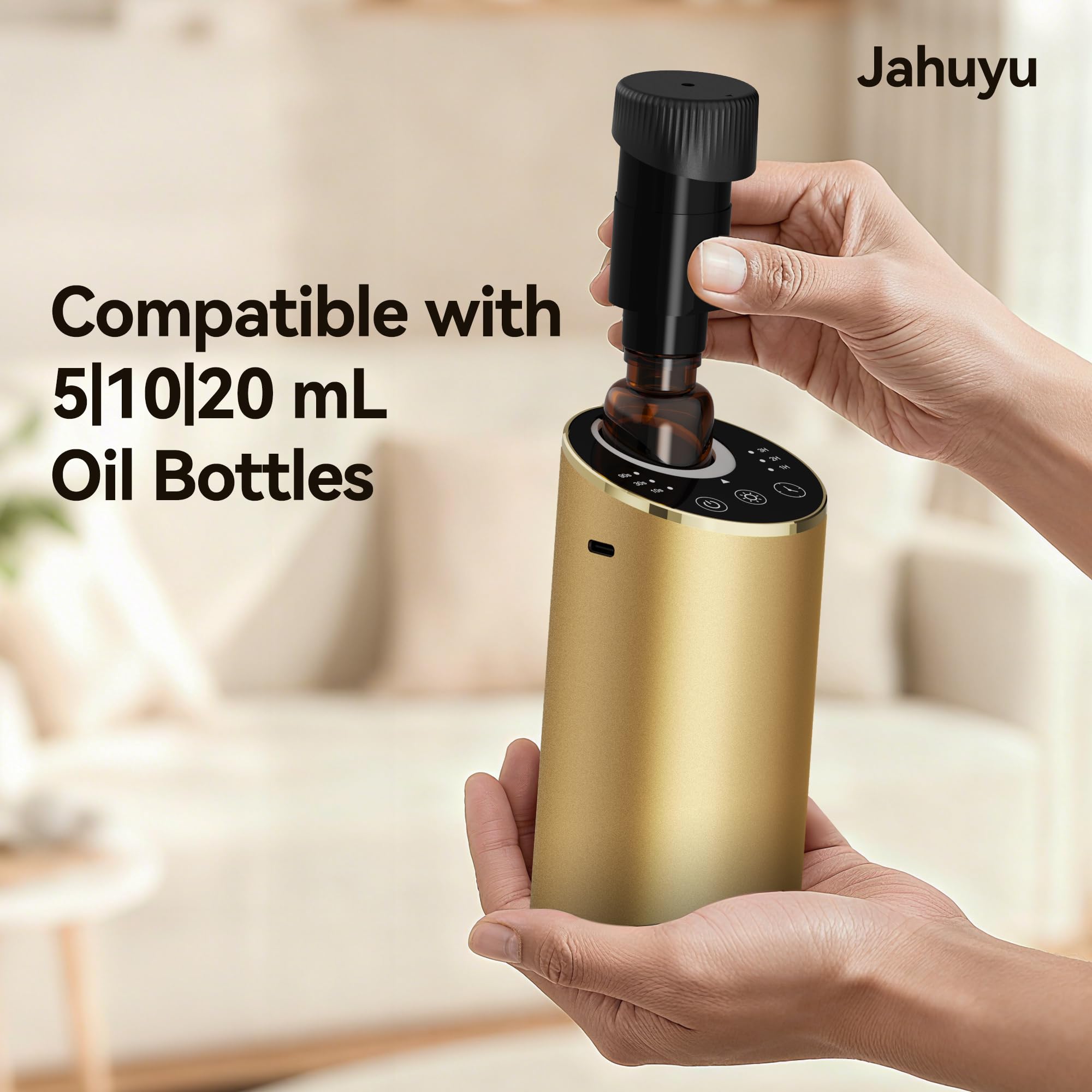 JAHUYU en portavasos del coche para aromatizar viajes y reducir olores