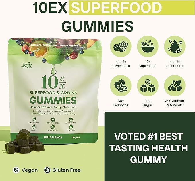 Jaje Health adultos disfrutando gominolas como snack saludable