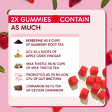 Jaje Health ingredientes clave como berberina y vinagre de manzana concentrados
