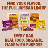 JAMBAR etiqueta USDA Organic destacando certificación y transparencia