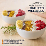 Jamie’s Hive to Table cucharita con porción sugerida para dosificar fácil