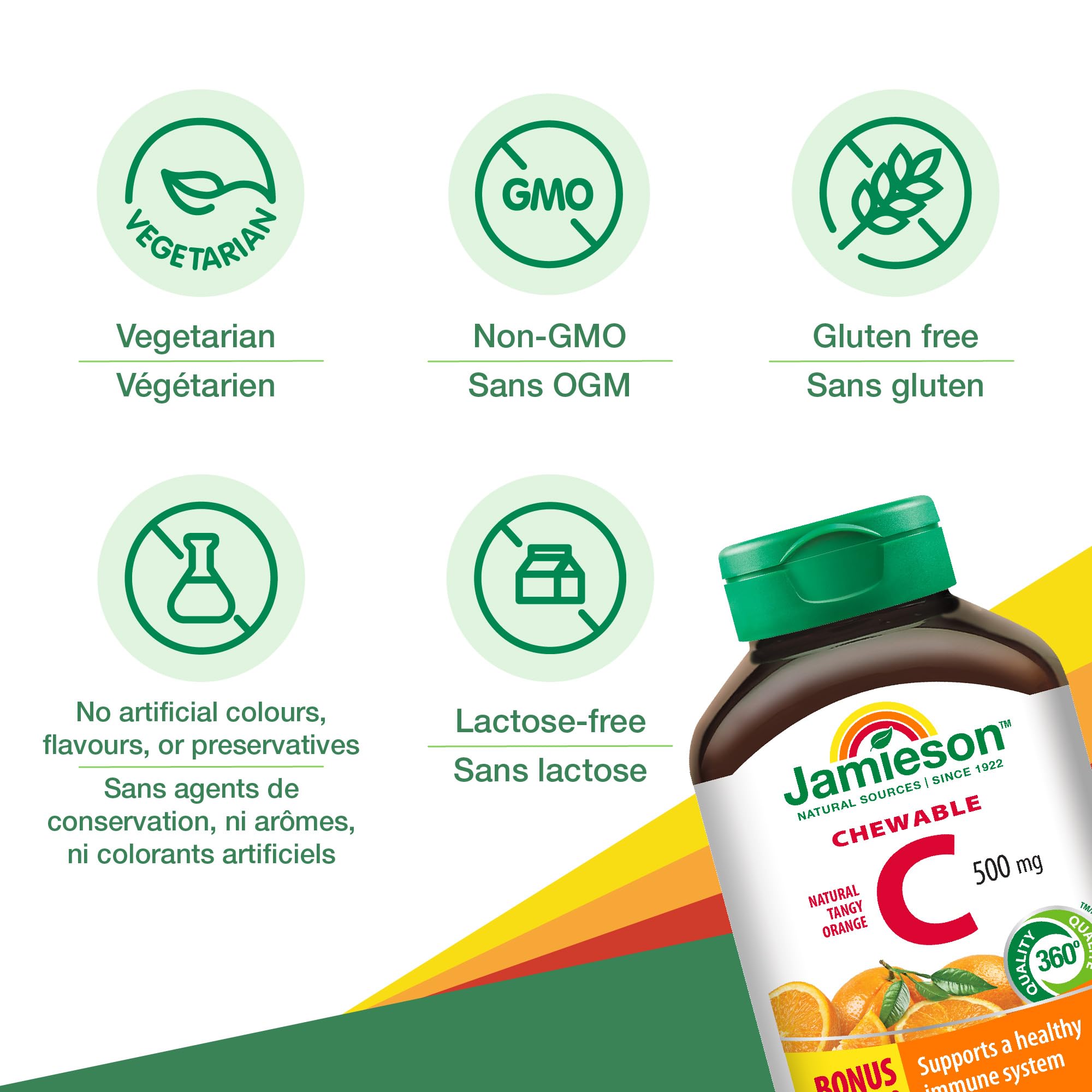Jamieson etiqueta con información nutricional clara para elección informada