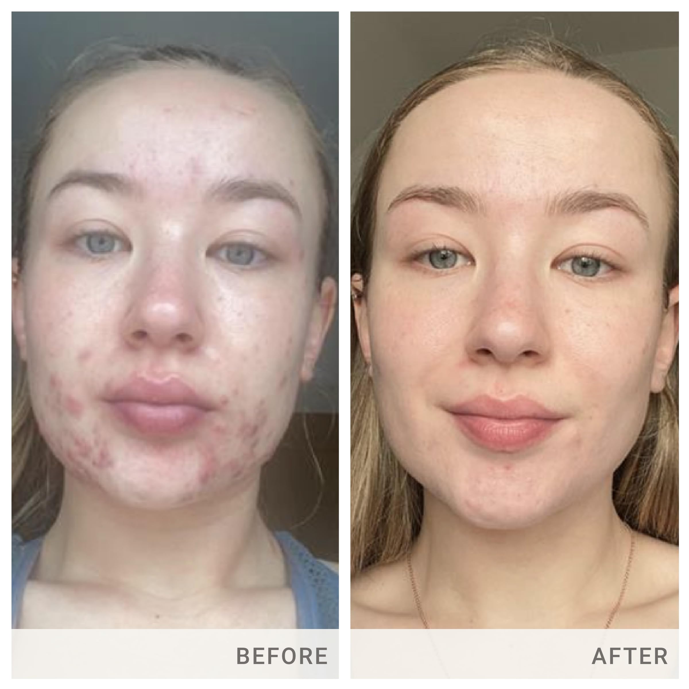 jane iredale frasco junto a regla para comparar tamaño y dimensiones