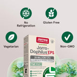 Jarrow Formulas imagen de lista de ingredientes destacando cepas probióticas