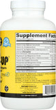 Jarrow Formulas BoneUp etiqueta nutricional e ingredientes, aclarando contenido de D3, K2 y calcio
