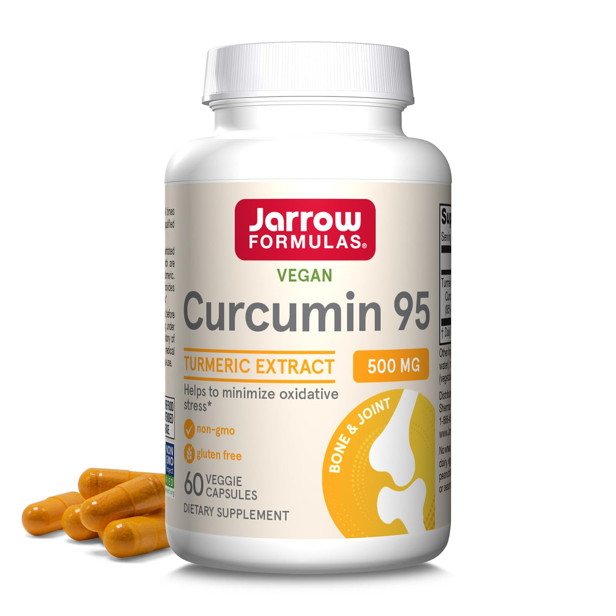 Jarrow Formulas envase frontal mostrando etiqueta clara y beneficios
