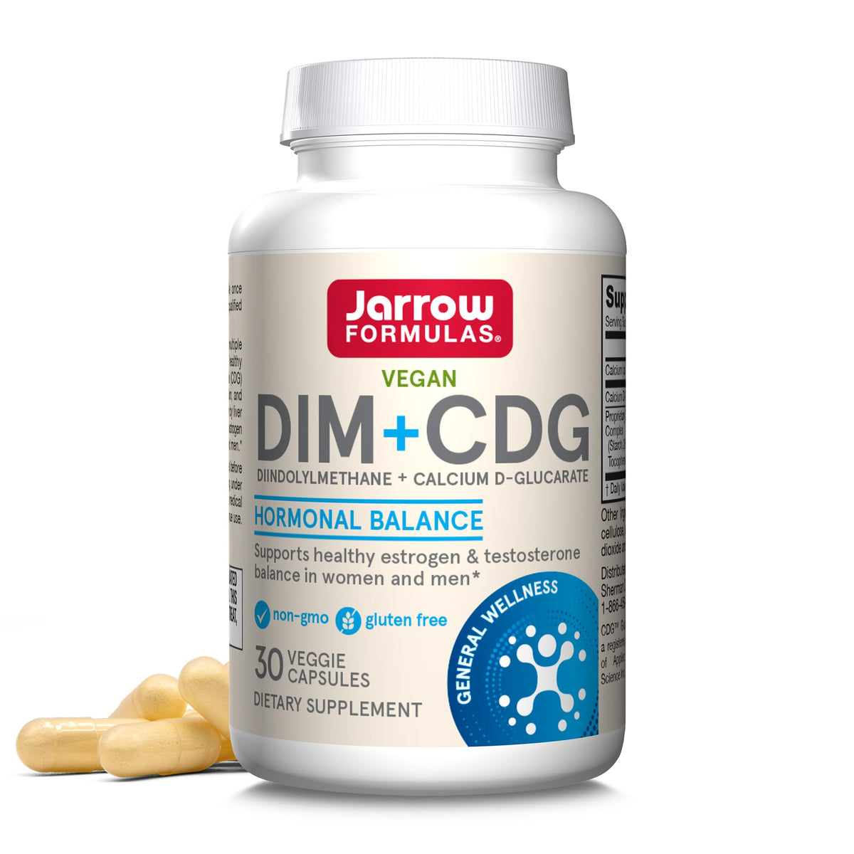 Jarrow Formulas empaque frontal mostrando formato y cantidad
