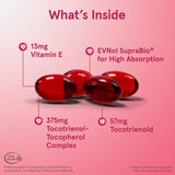 Jarrow Formulas etiqueta con información nutricional y composición clara