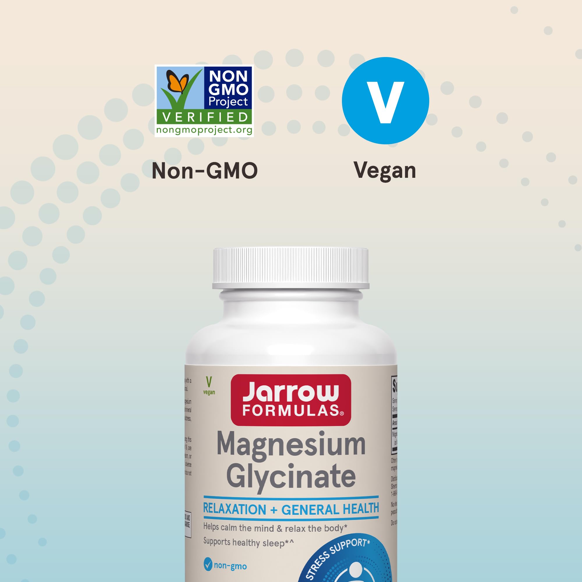Jarrow Formulas etiqueta con información nutricional y claridad de ingredientes