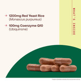 Jarrow Formulas etiqueta con información de ingredientes y dosis legible